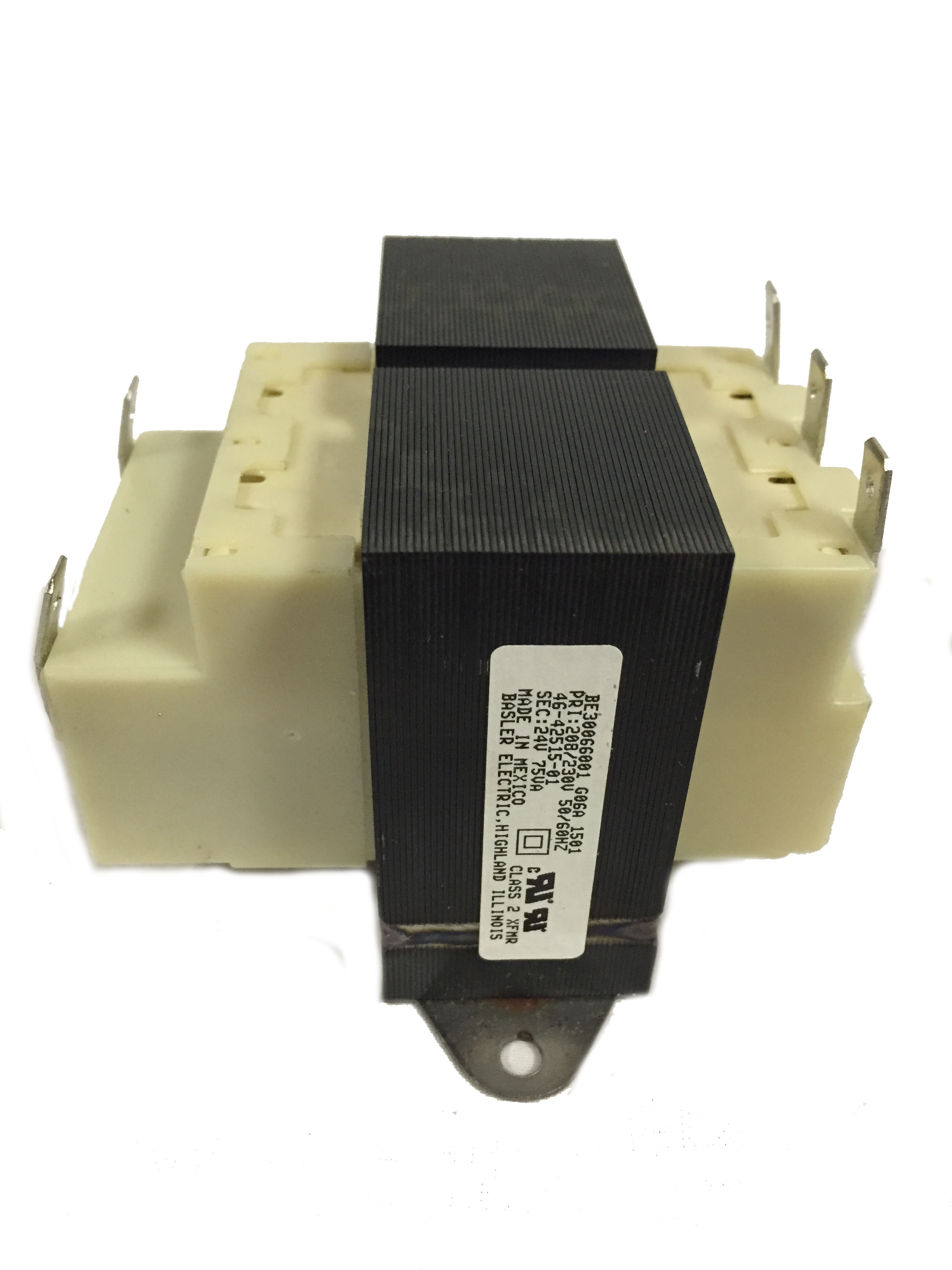 Transformer 3-Phase Universal 24 VAC 75 VA 208-230 Volt